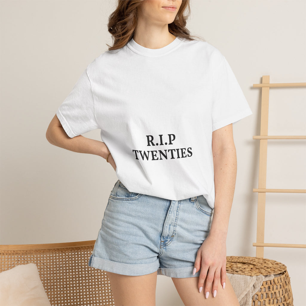 R.I.P. Twenties T-Shirt | Funny 20s Nostalgia Graphic Tee