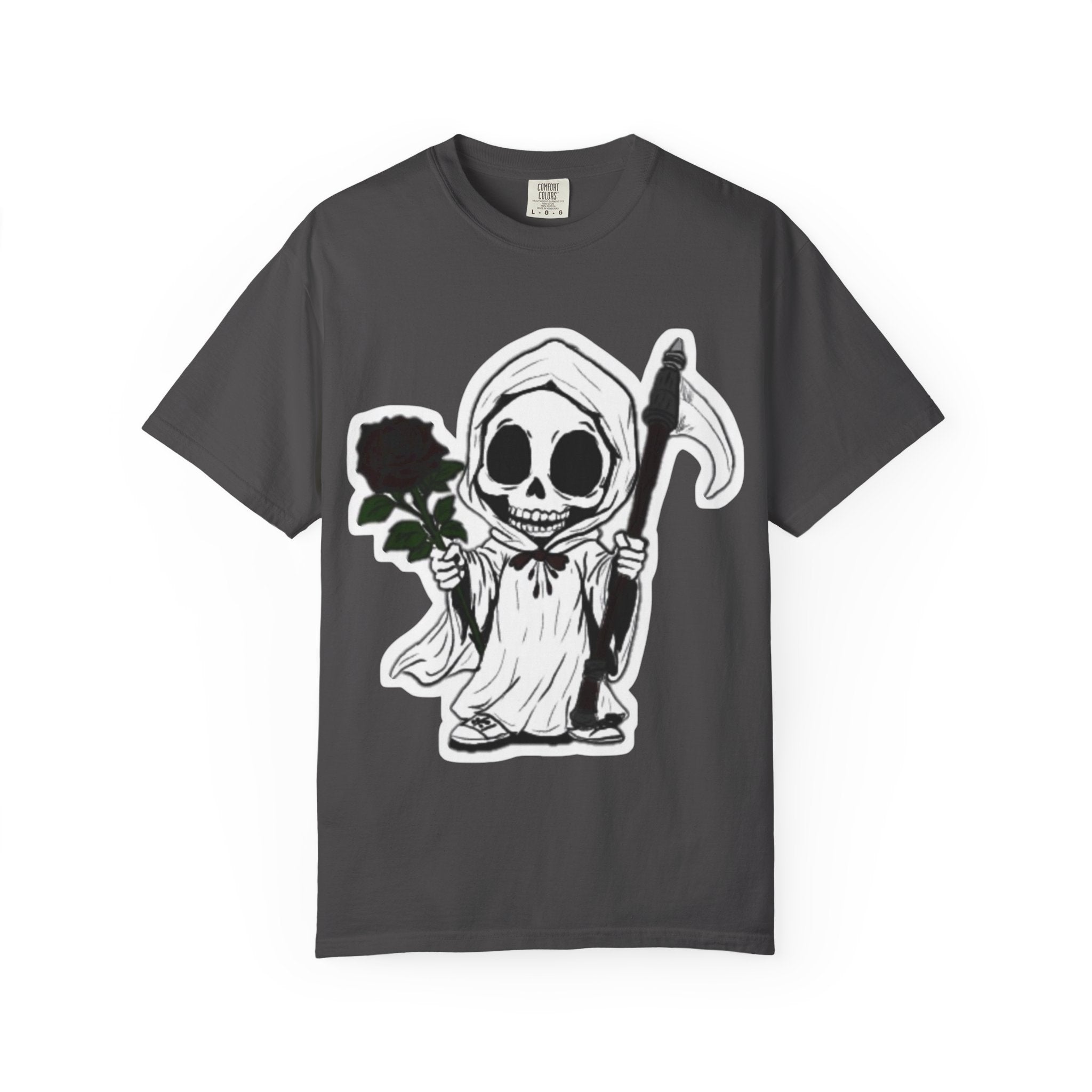 Grim Reaper Black Rose T-Shirt