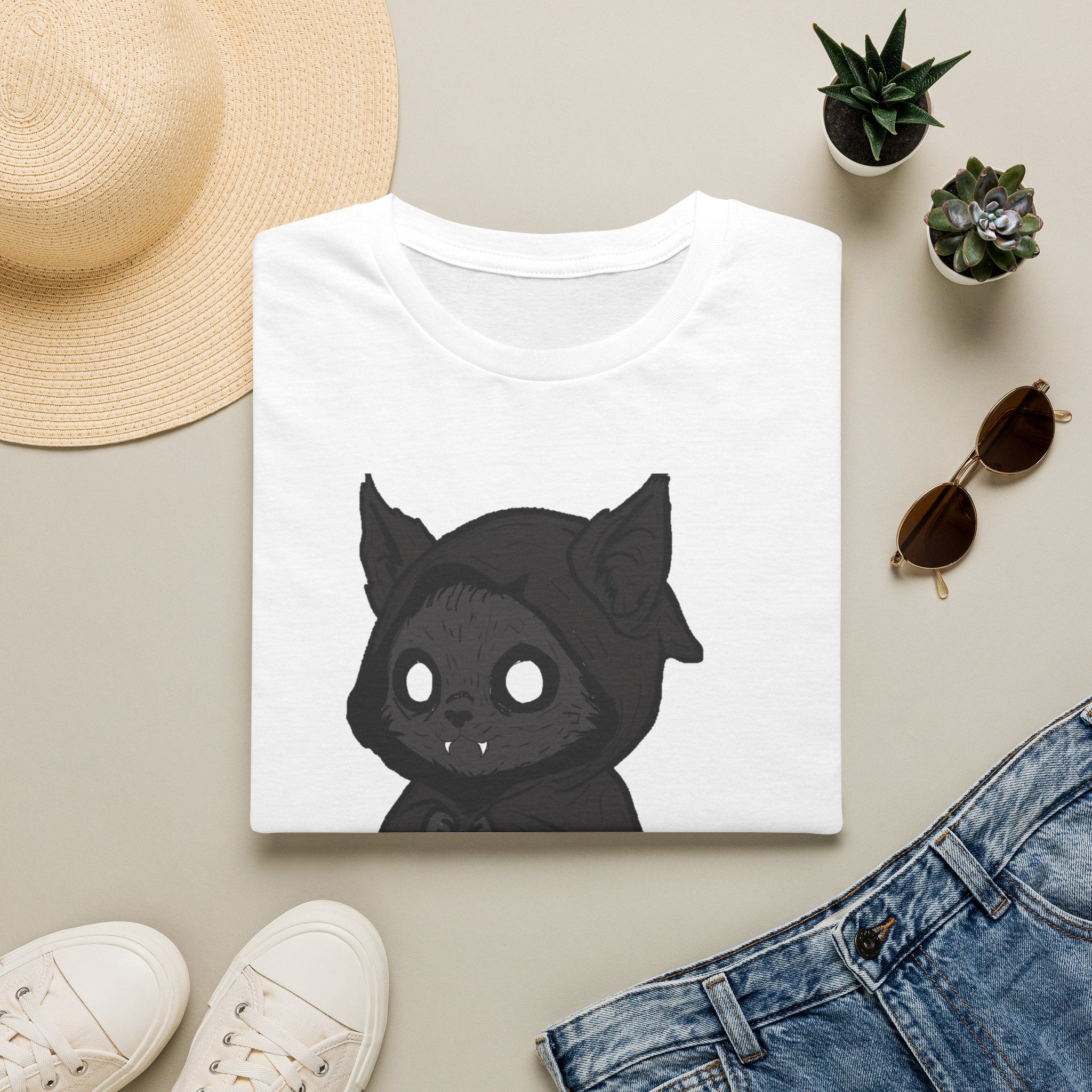 Cute Baby Bat Gothic T-Shirt — Cute Bat Baby Tee