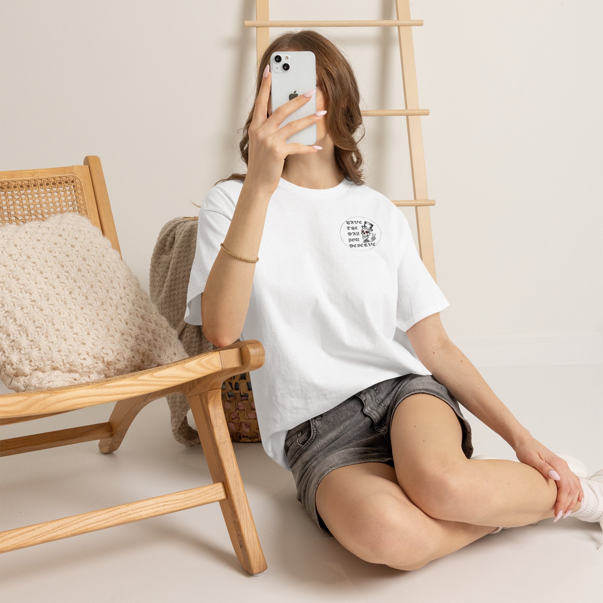 Have The Day You Deserve Tee — Funny Summer Graphic T-Shirt