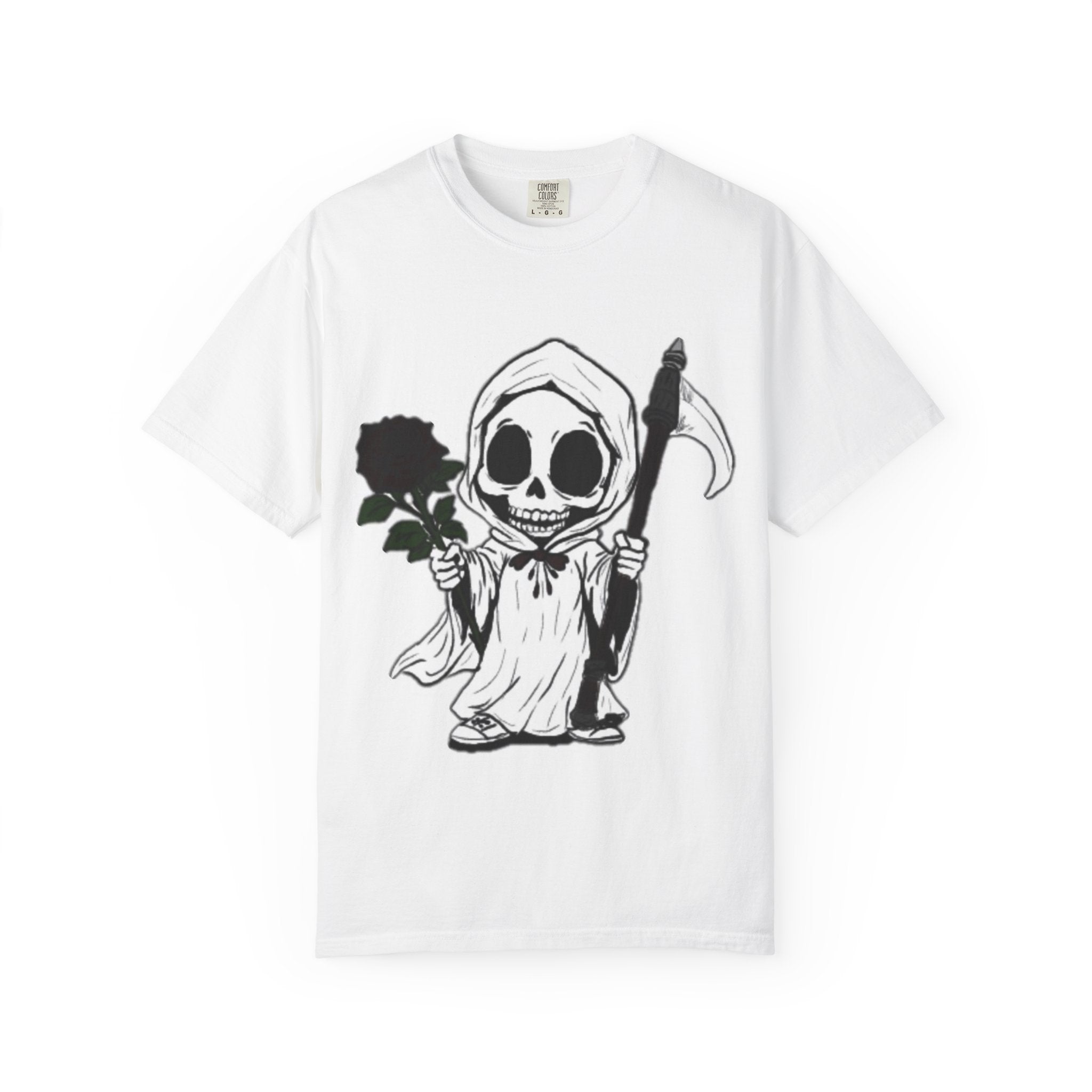 Grim Reaper Black Rose T-Shirt