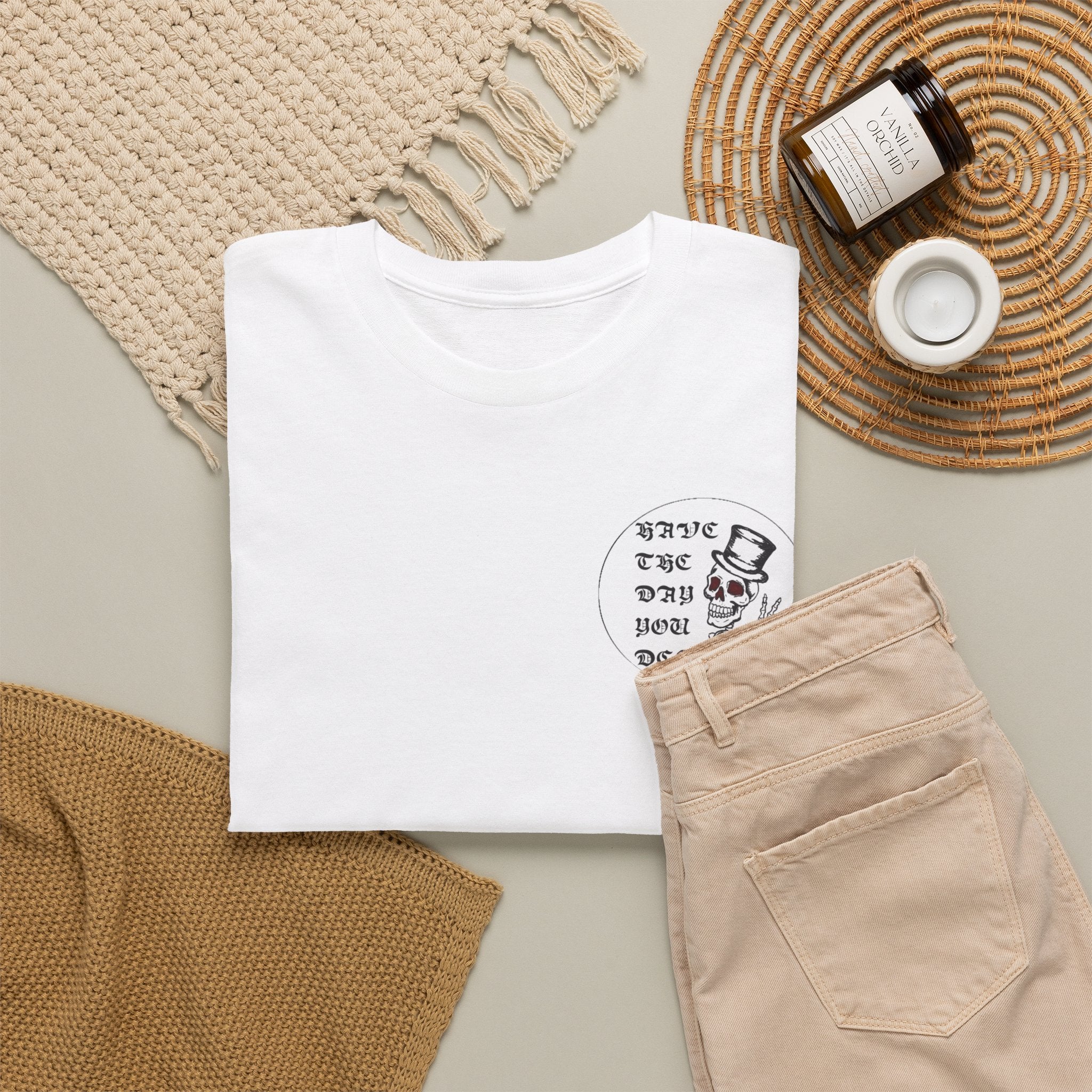 Have The Day You Deserve Tee — Funny Summer Graphic T-Shirt
