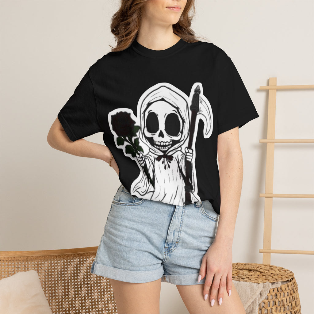 Grim Reaper Black Rose T-Shirt