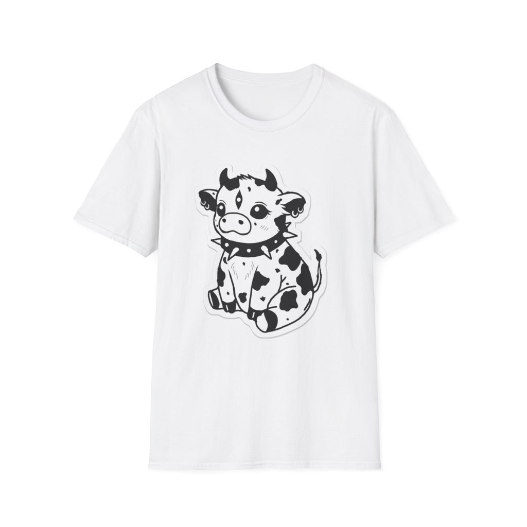 Cute Rock 'n' Roll Cow T-Shirt