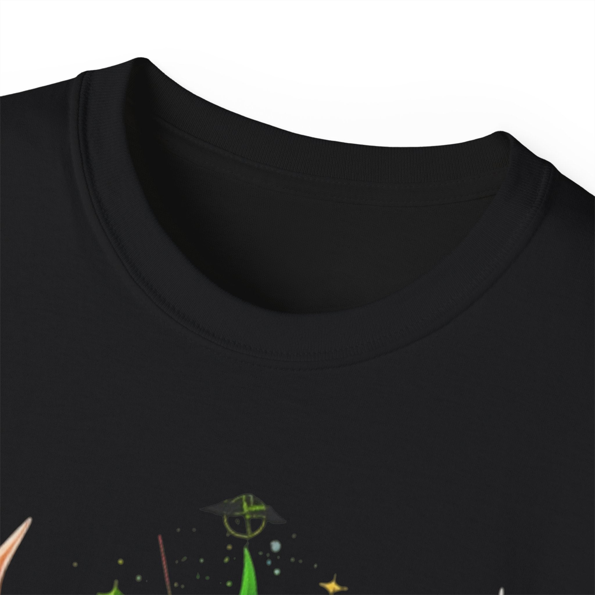 Bear with Antlers Graphic T-Shirt | Gildan 2000 Ultra Cotton Unisex TeeSimple