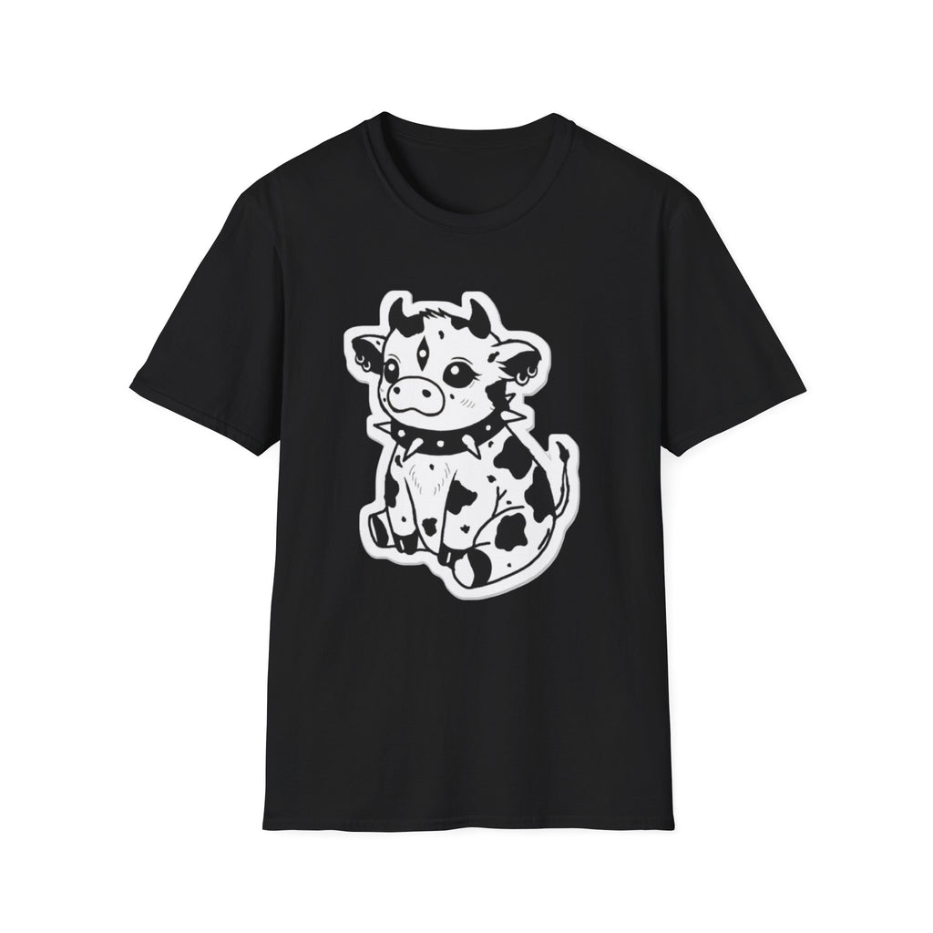 Cute Rock 'n' Roll Cow T-Shirt