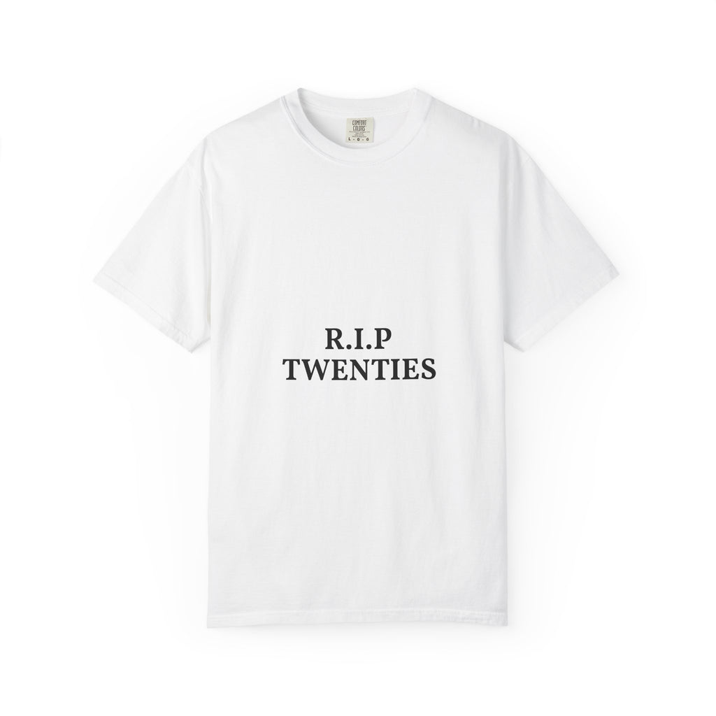 R.I.P. Twenties T-Shirt | Funny 20s Nostalgia Graphic Tee