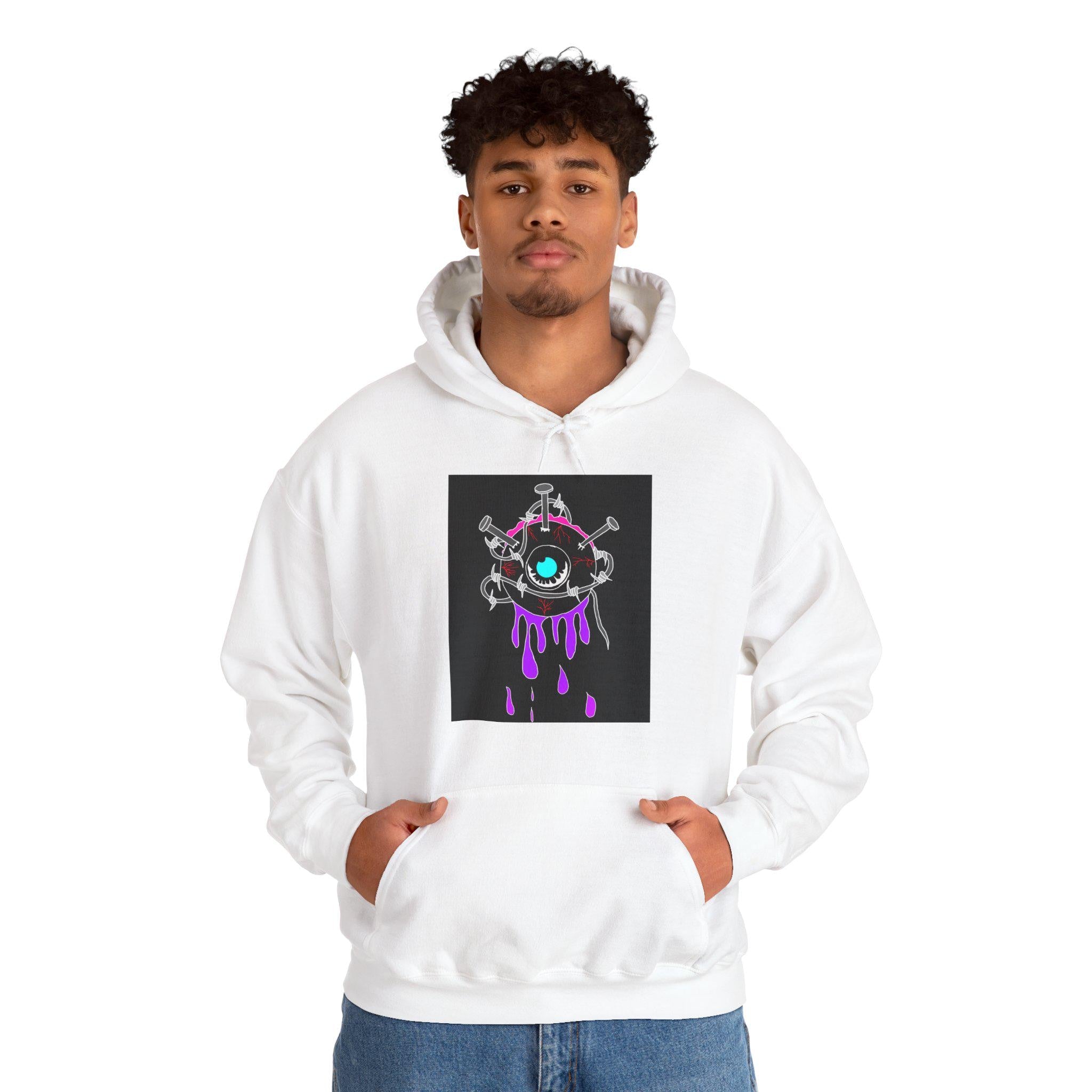 Sick eye Unisex Heavy Blend Hooded Sweatshirt