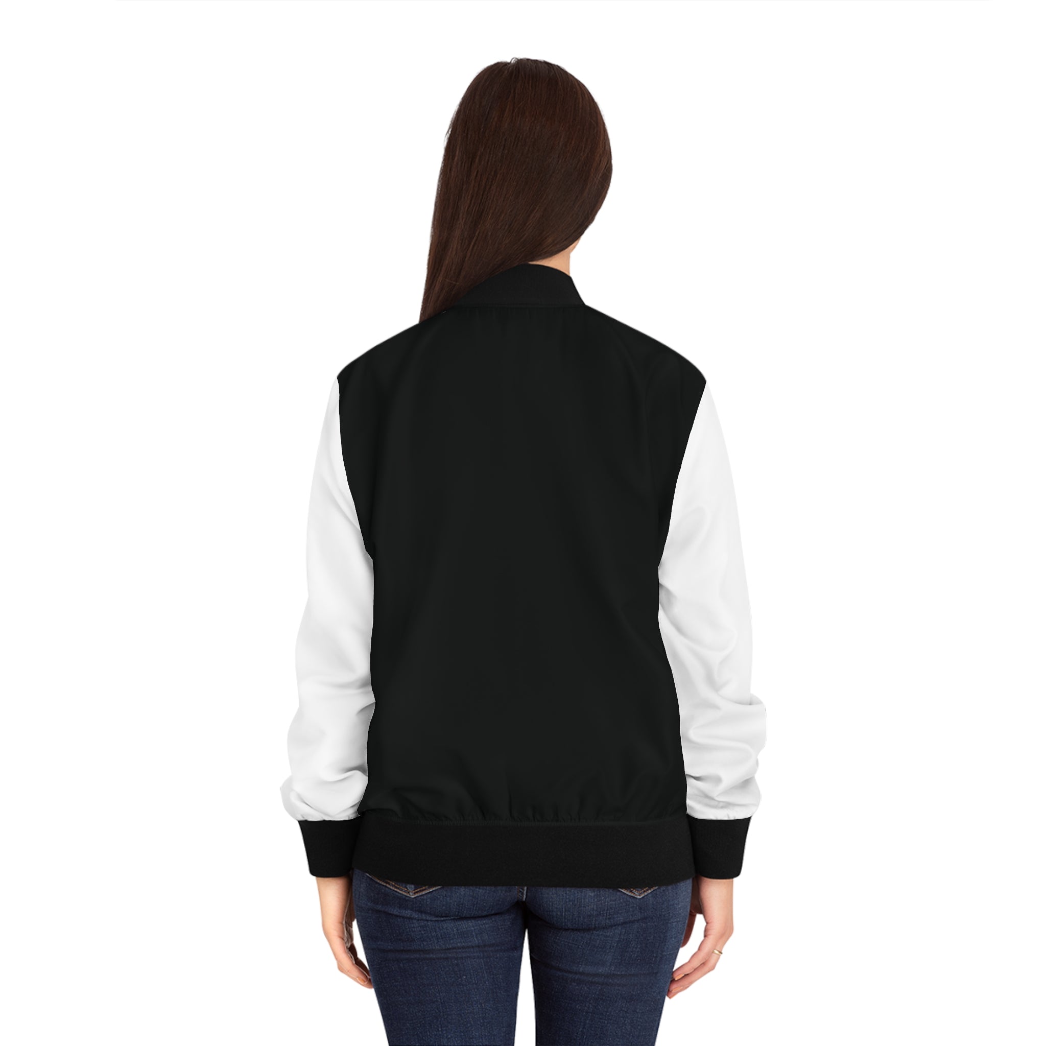 Goth Teddy Bear Women's Bomber Jacket