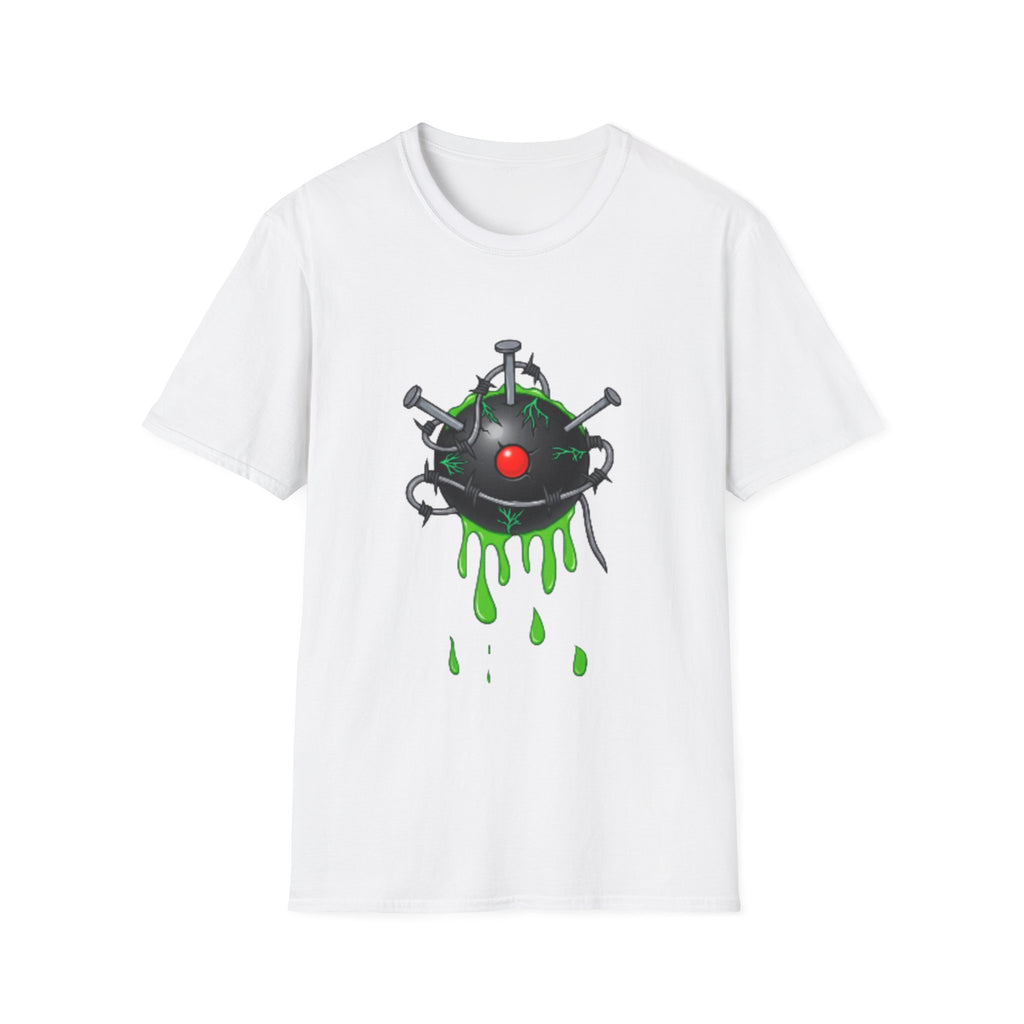 Toxic Voodoo Eye Graphic T-Shirt | Edgy Alternative Art Unisex Tee